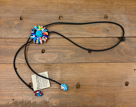 Aqua Mum Bolo Necklace