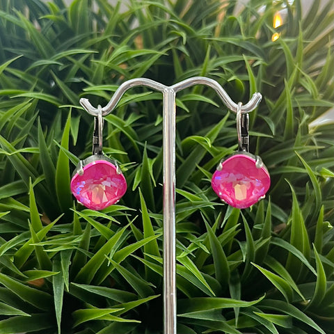 Sandi Earrings Hot Pink