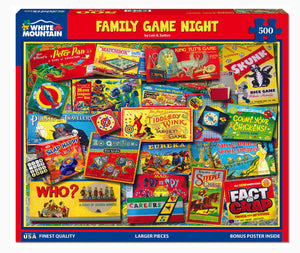 Family Game Night Puzzle