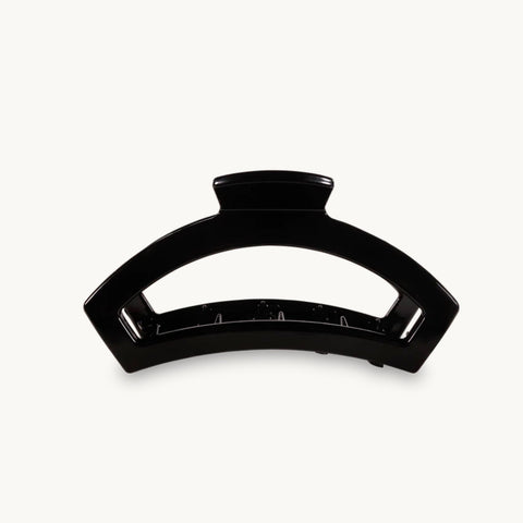 Jet Black Open Hair Clip