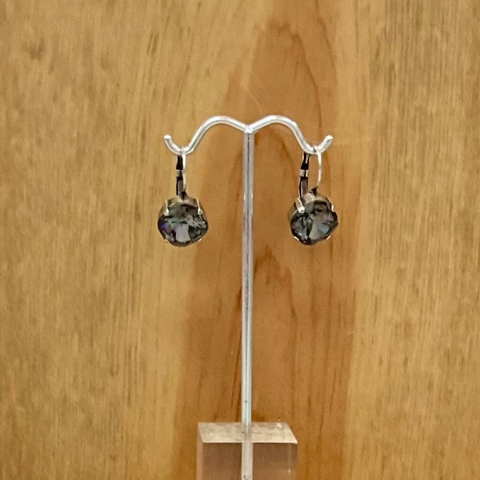 Sandi Earrings Silver Night