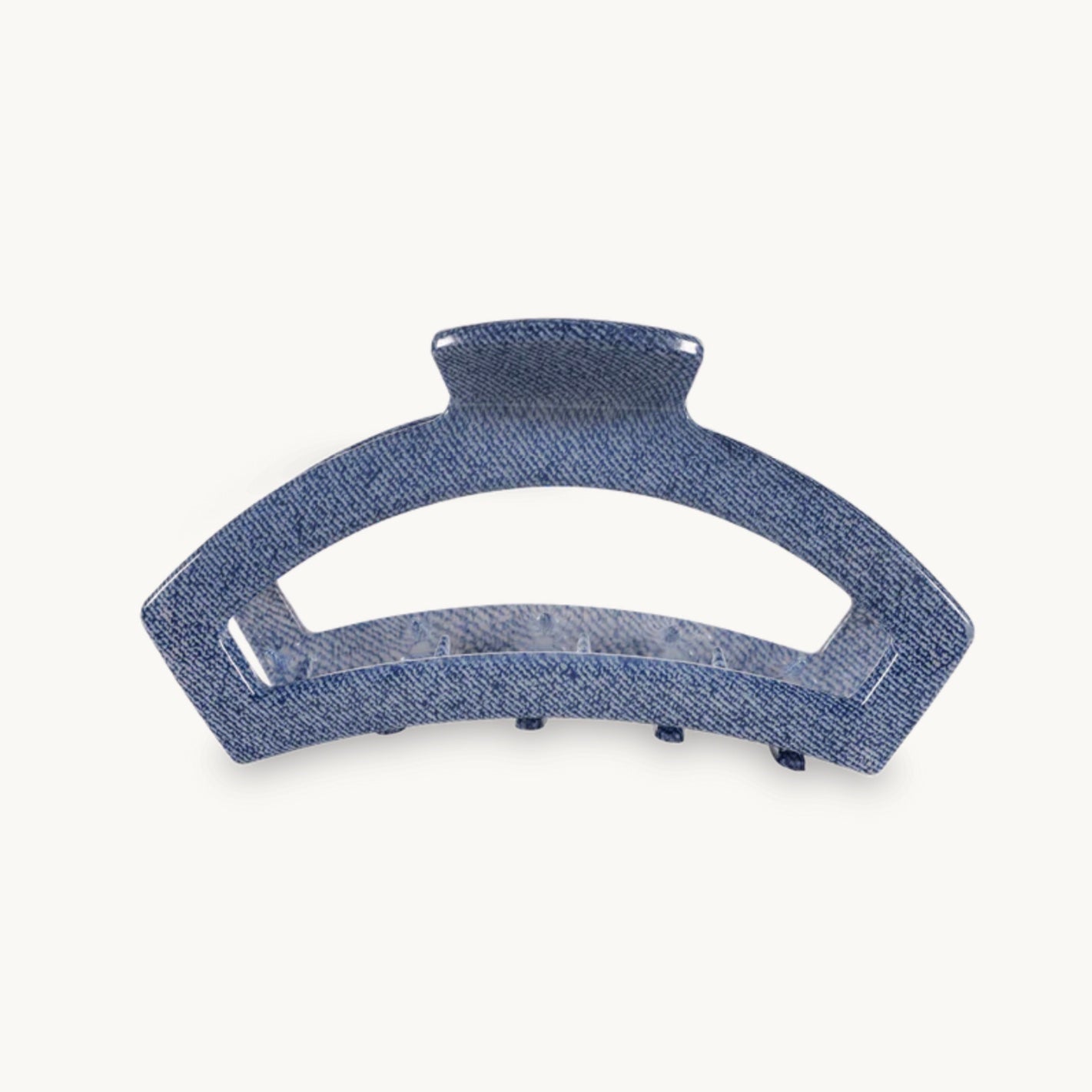 Denim Open Hair Clip