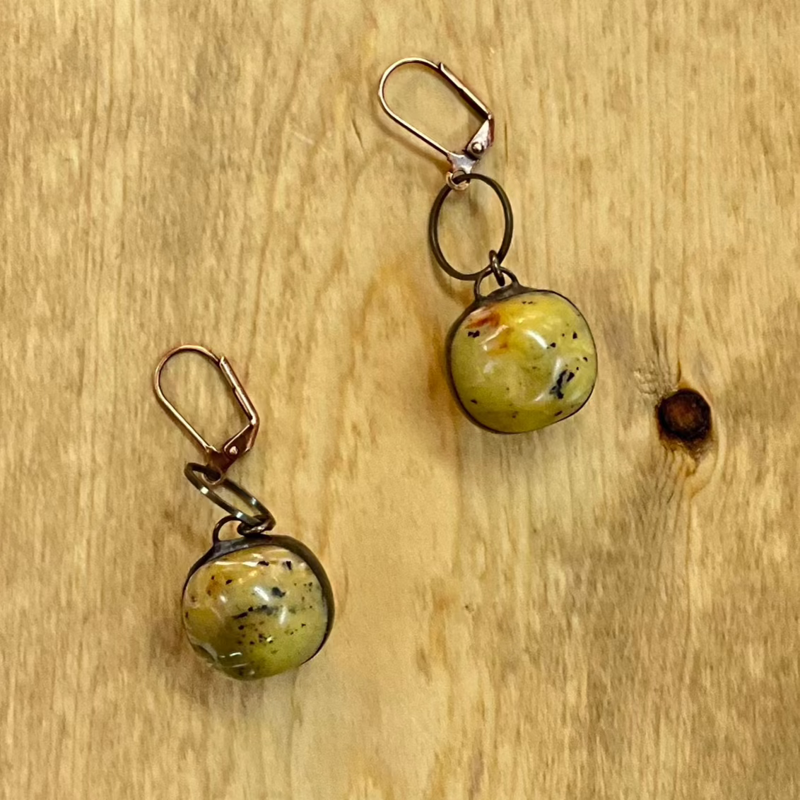 Vintage Lucite Earring