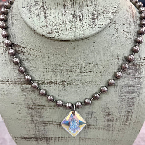 Growing Crystal Necklace AB