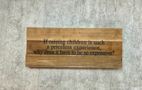 Priceless Experience Sign