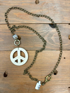 Groovy Peace Sign Necklace