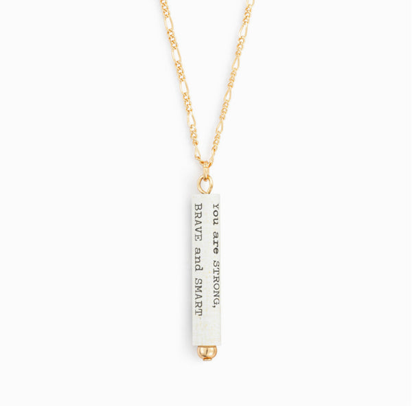 Strong Brave Smart Necklace