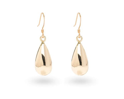 Gold Teardrop Earrings