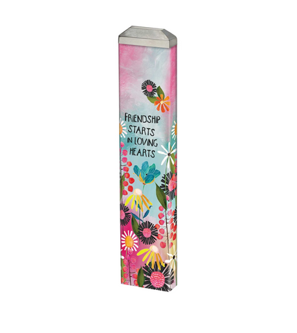 Friendship Starts Mini Art Pole