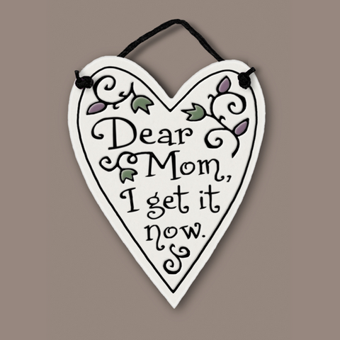 Dear Mom Clay Tile