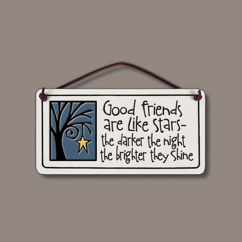 Good Friends Like Stars Tile