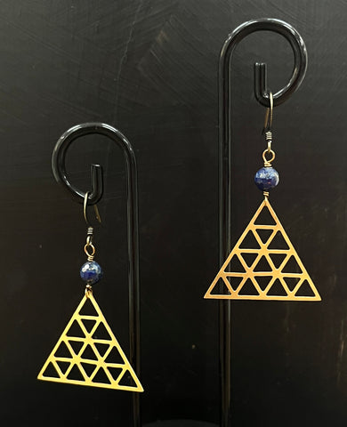 Pyramid Earrings