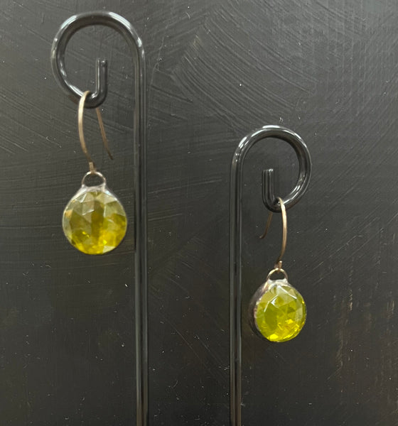 Yellow Vintage Earrings
