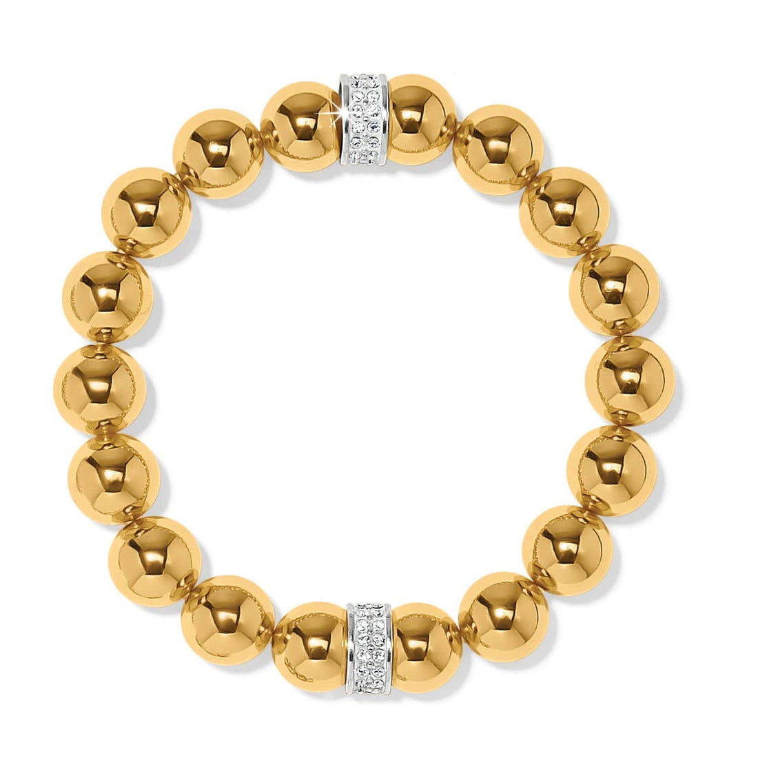 Meridian Stretch Bracelet Gold
