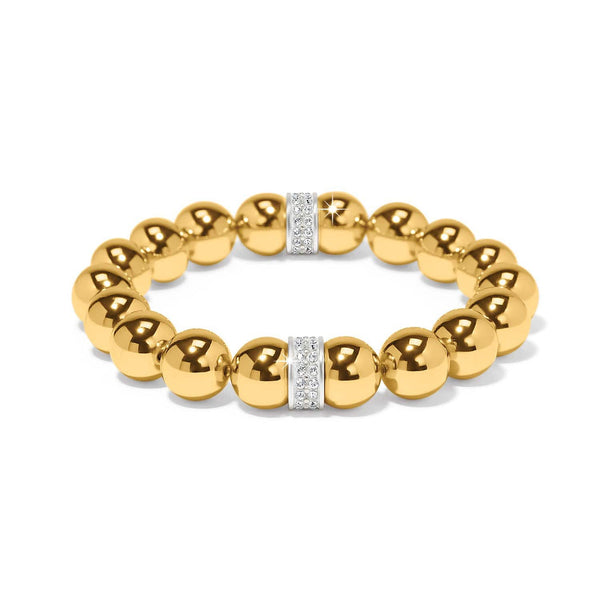 Meridian Stretch Bracelet Gold