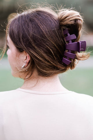 Burgundy Bliss Clip