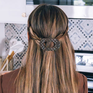 Truly Taupe Quilted Flat Clip