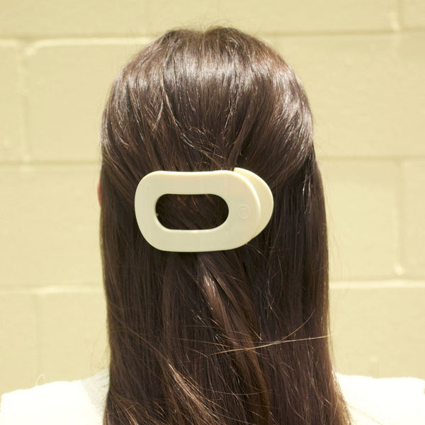 Butter Yellow Flat Clip