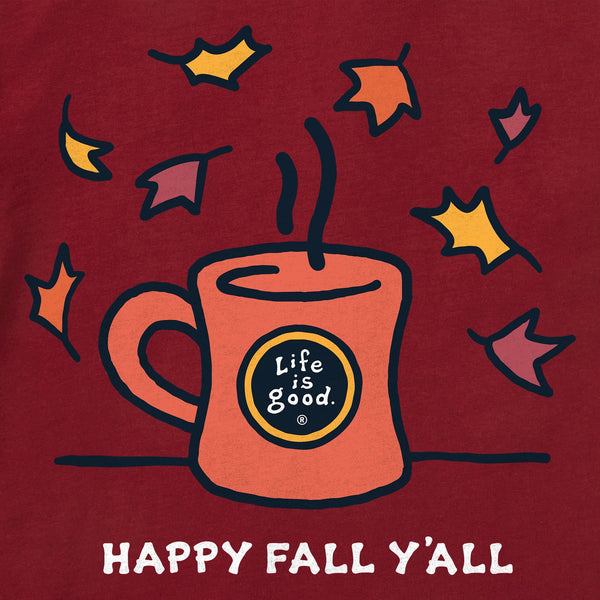 Happy Fall Y'all LS Tee