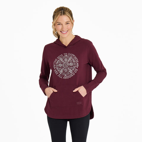 Keys to Happiness LS Hoodie