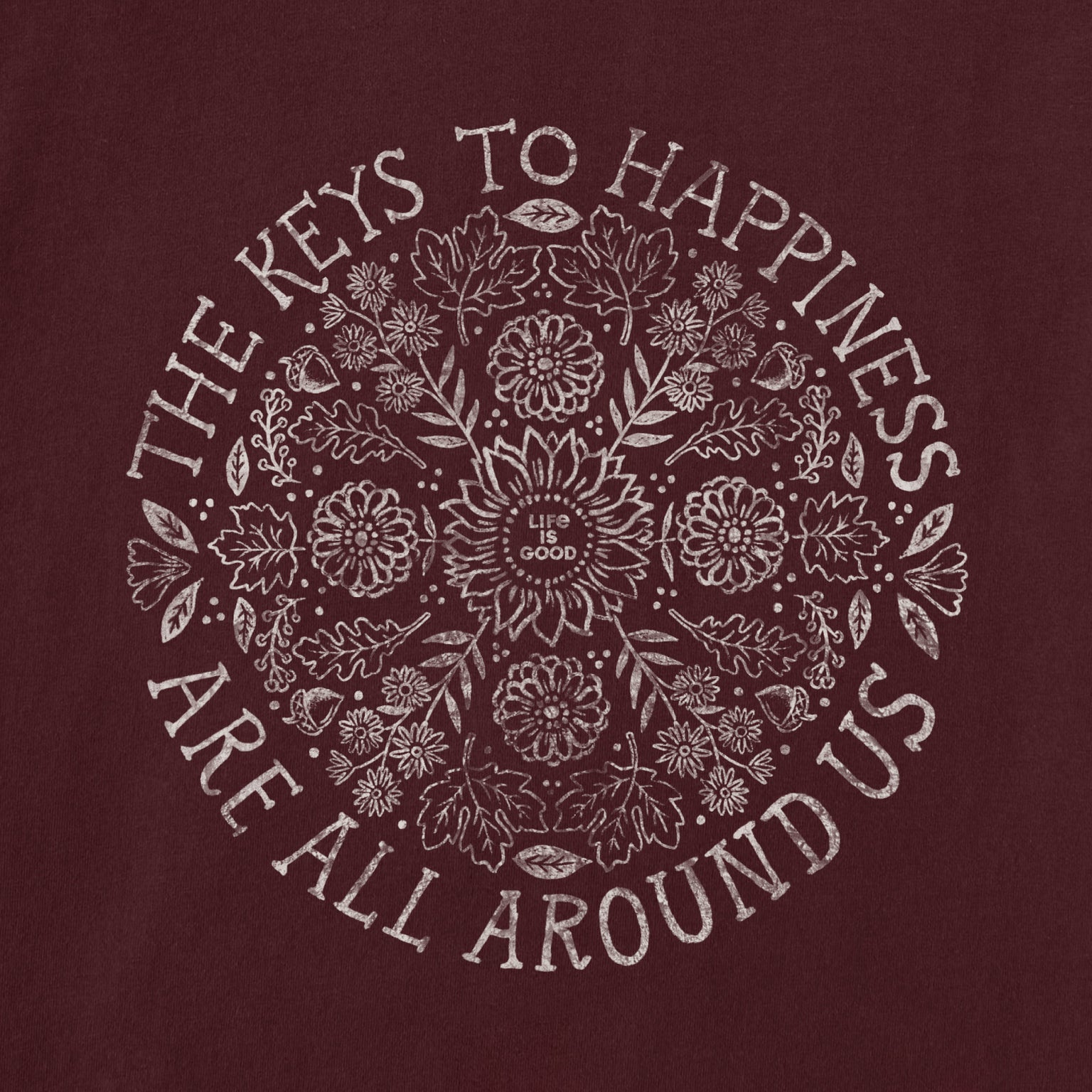Keys to Happiness LS Hoodie