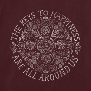 Keys to Happiness LS Hoodie