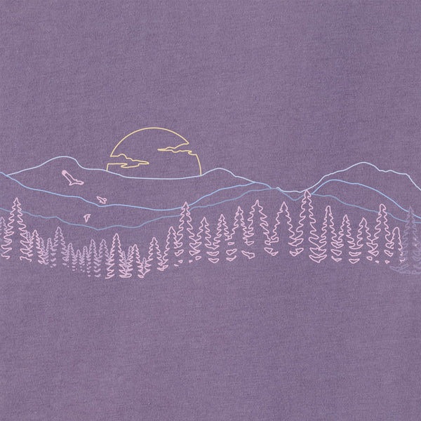 Mountain Tree LS Hoodie