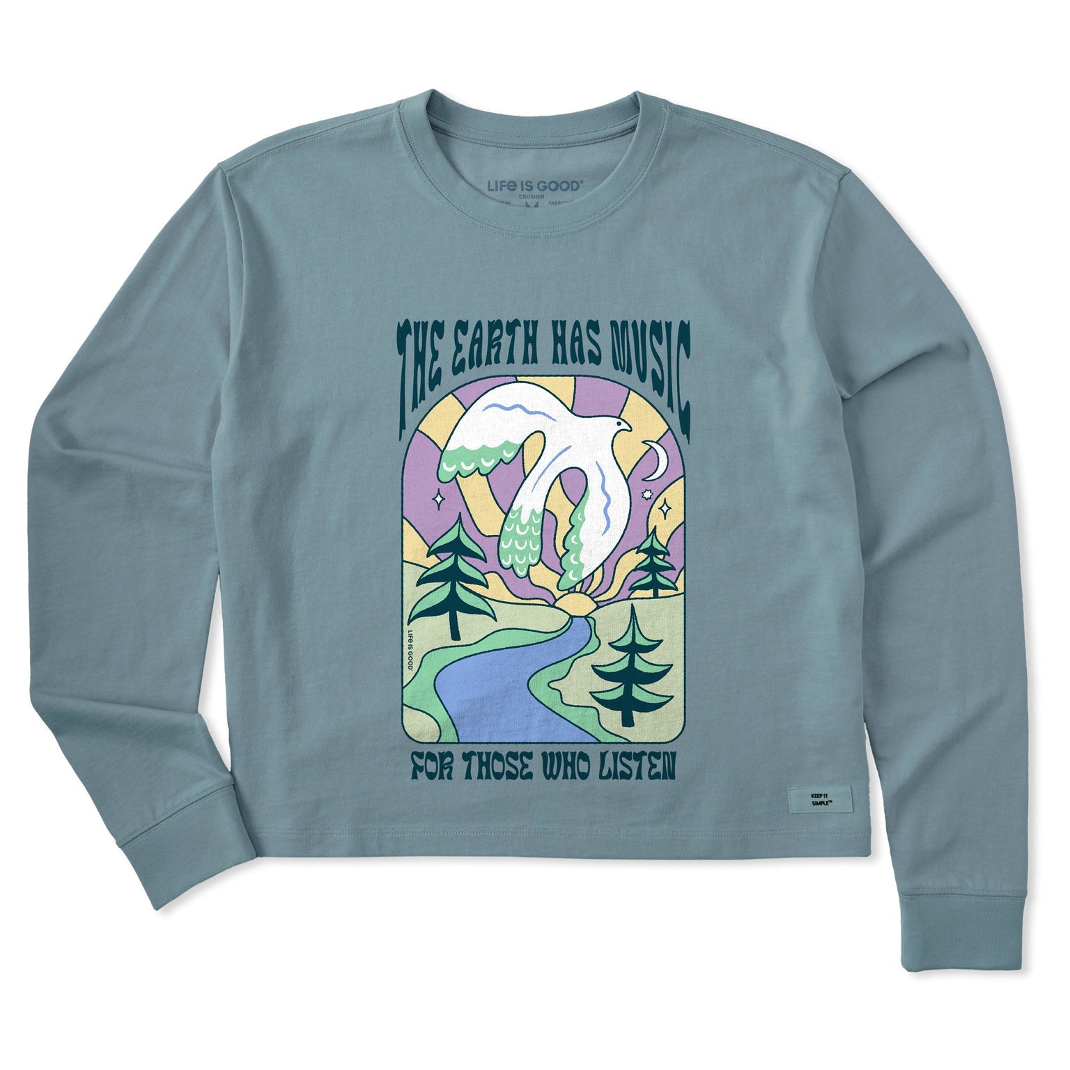 Earth Has Music LS Tee
