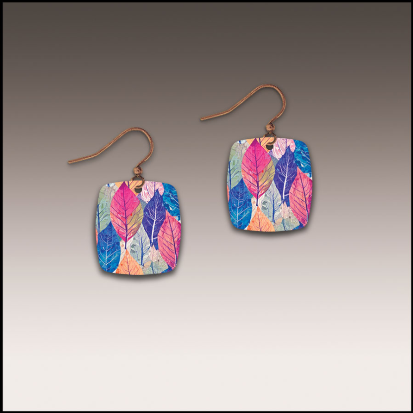 Arctic Berry Drop Earrings