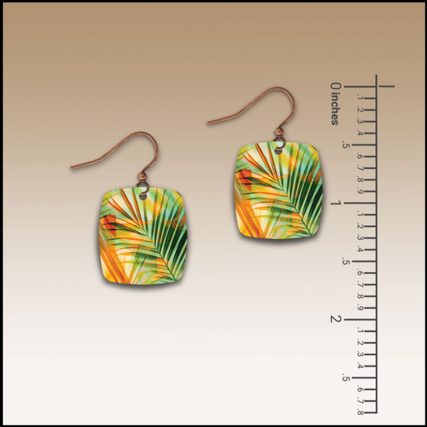 Gilded Tropical Earrings