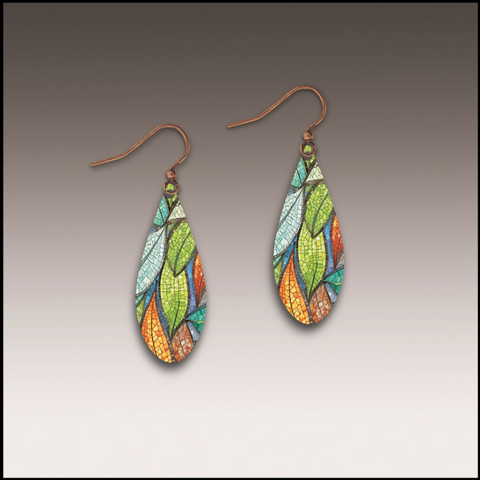 Floating Leaves Drop Earrings