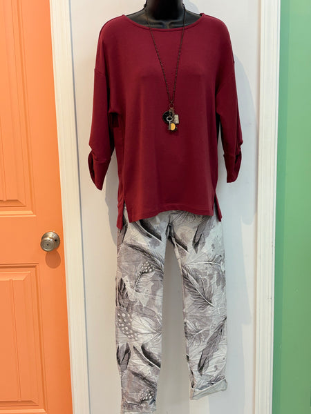 Knotted Sleeve Top