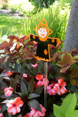 Scarecrow Garden Stake