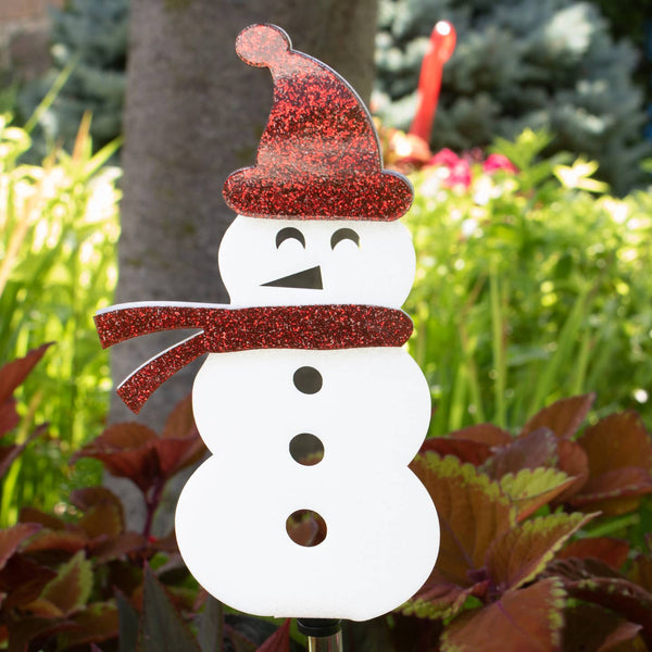Snowman Garden Stake