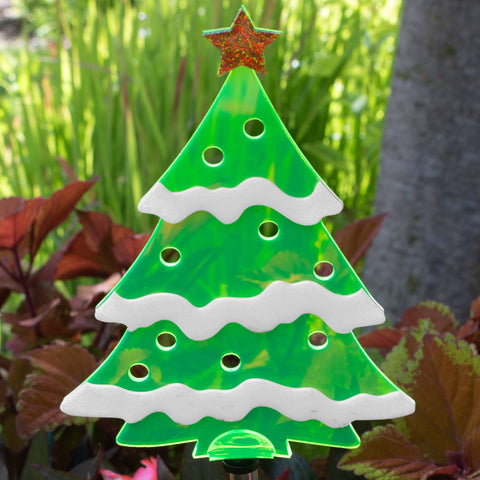 Christmas Tree Garden Stake
