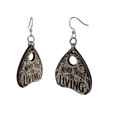 Ouija Planchette Earrings