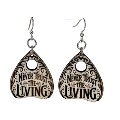 Ouija Planchette Earrings
