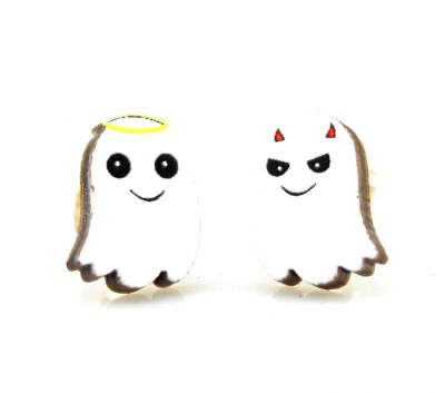 Ghost Stud Earrings