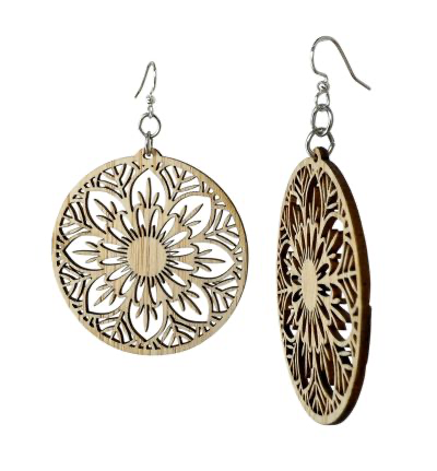 Earth Flower Earrings