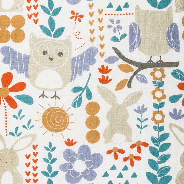 Owl/Bunny 2pc Security Blanket