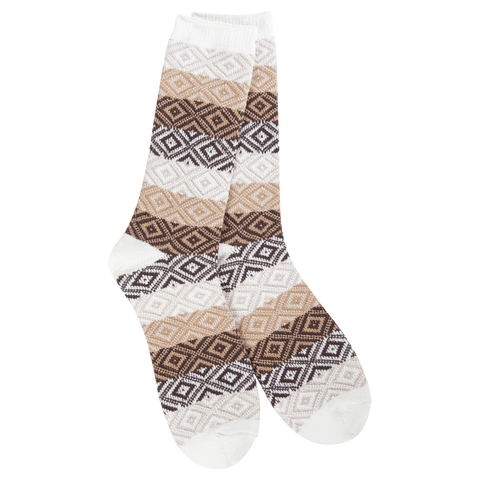 Gem Crew Chocolate Multi Socks