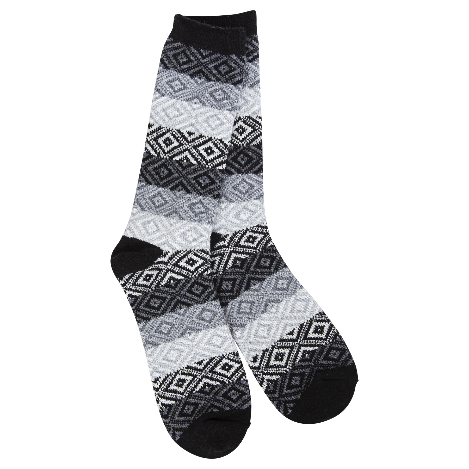 Gem Crew Black Multi Socks