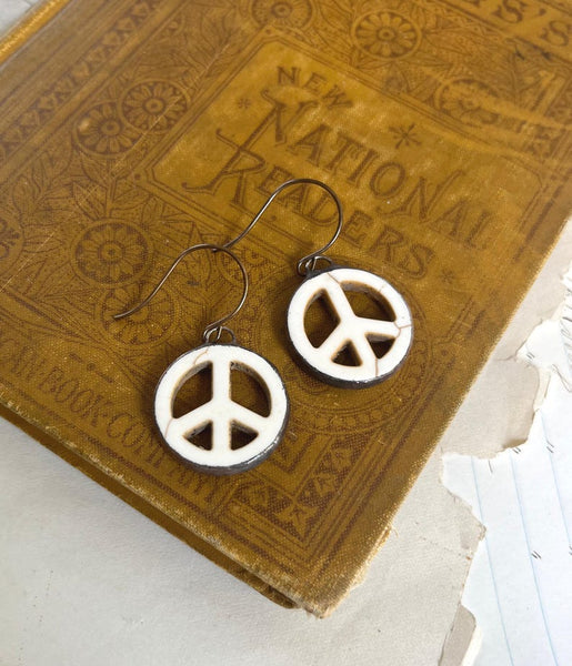 Colorful Peace Earrings