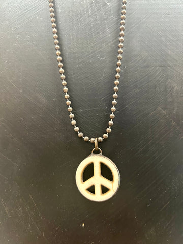Colorful Peace Necklace