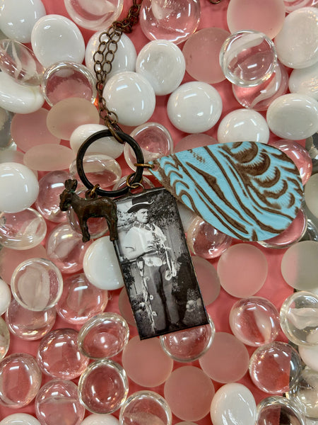 Texas Donkey Necklace