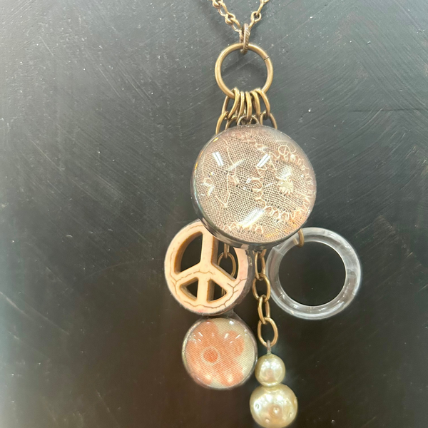 Pink Peaceful Necklace