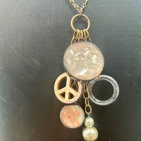 Pink Peaceful Necklace