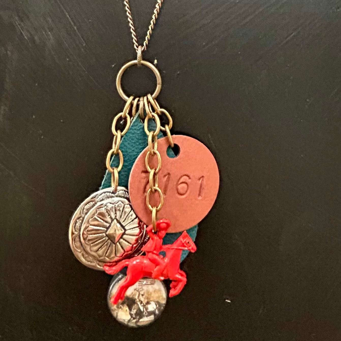 Cracker Jack Cowboy Necklace