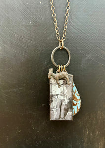 Texas Donkey Necklace