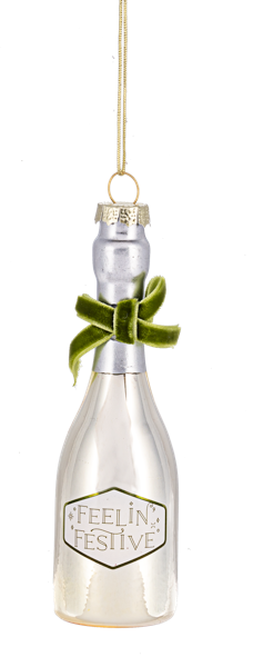 Champagne Bottle Ornament